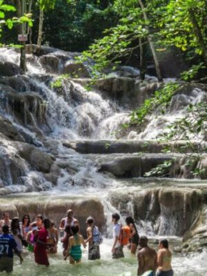 Dunn’s River Falls & Luminous Lagoon Combo Tour Package