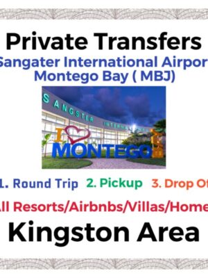 Private Transfer From Sangster International Airport Montego Bay to All Resorts, Villas, AirBnbs & Homes in Kingston Area